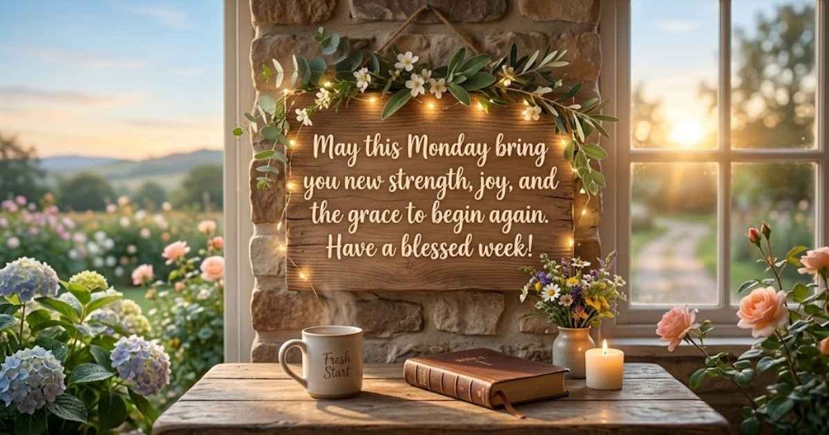 Inspirational Monday Blessings and Prayers