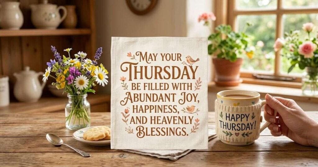 Inspirational Thursday Blessings for a Fresh Start