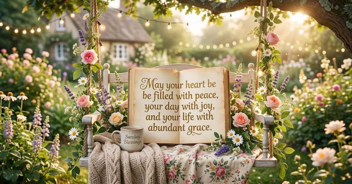 Good Morning Happy Sunday Blessings to Share