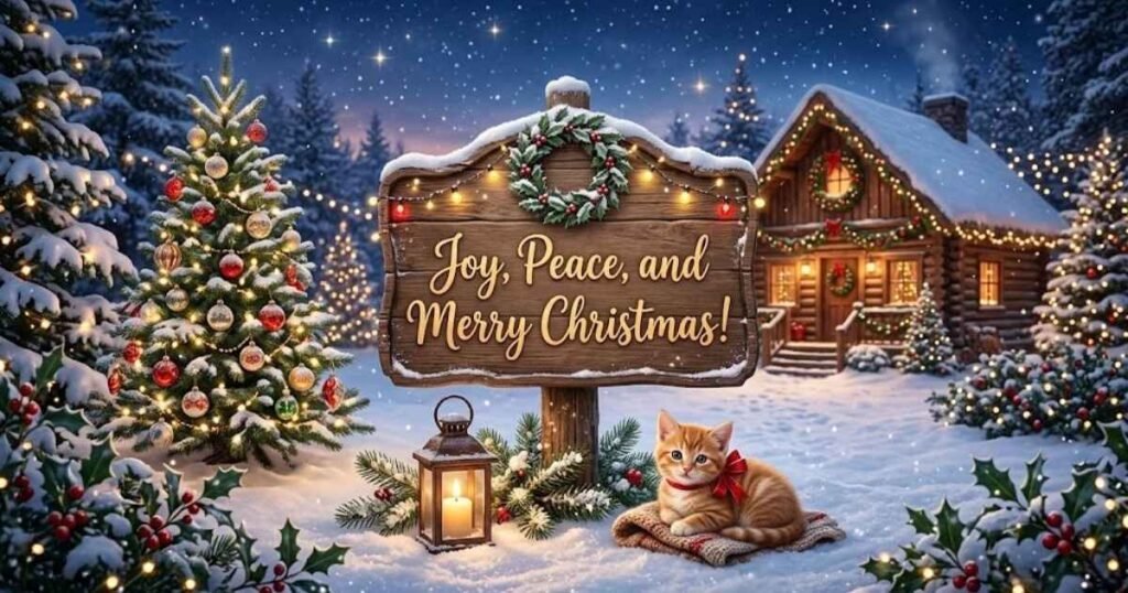 Merry Christmas Blessings Images for Friends