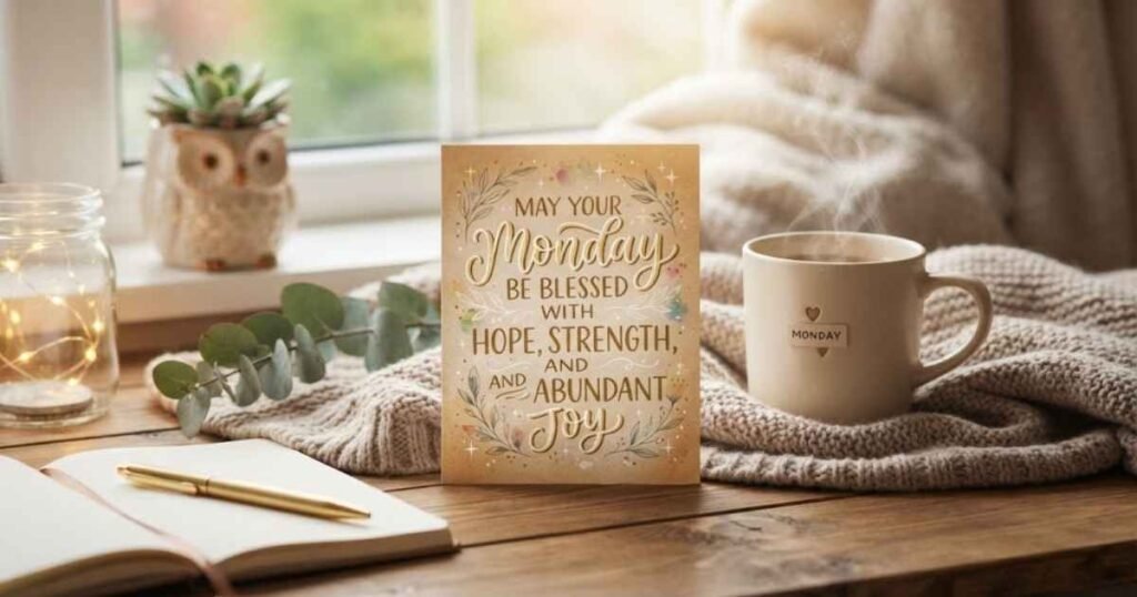 Monday Blessings and Prayers Quotes for Friends