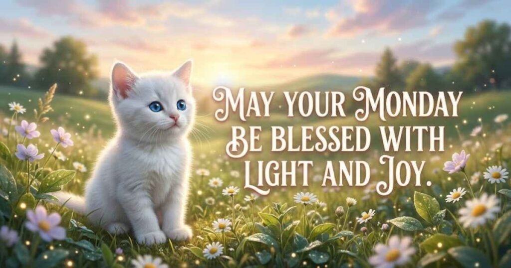 Monday Morning Prayer Blessings