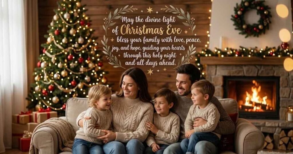 Religious Christmas Eve Blessings for Siblings