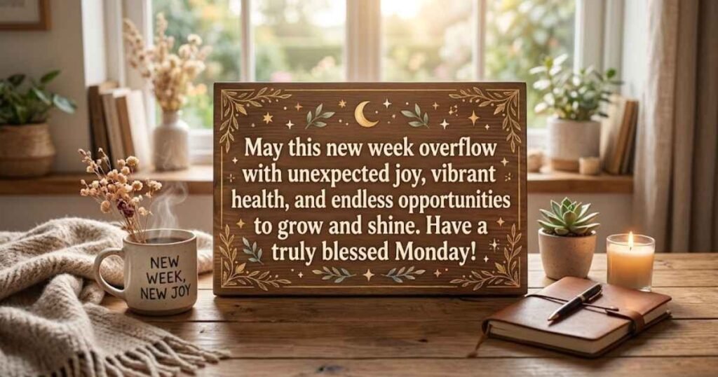 Short Monday Blessings to Share on Social Media