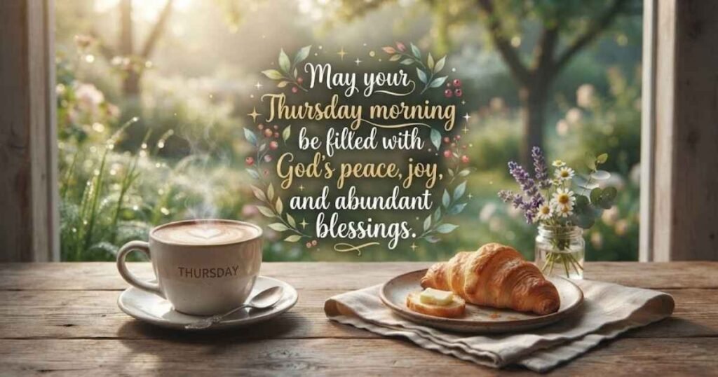 Short Thursday Morning Blessings and Quotes