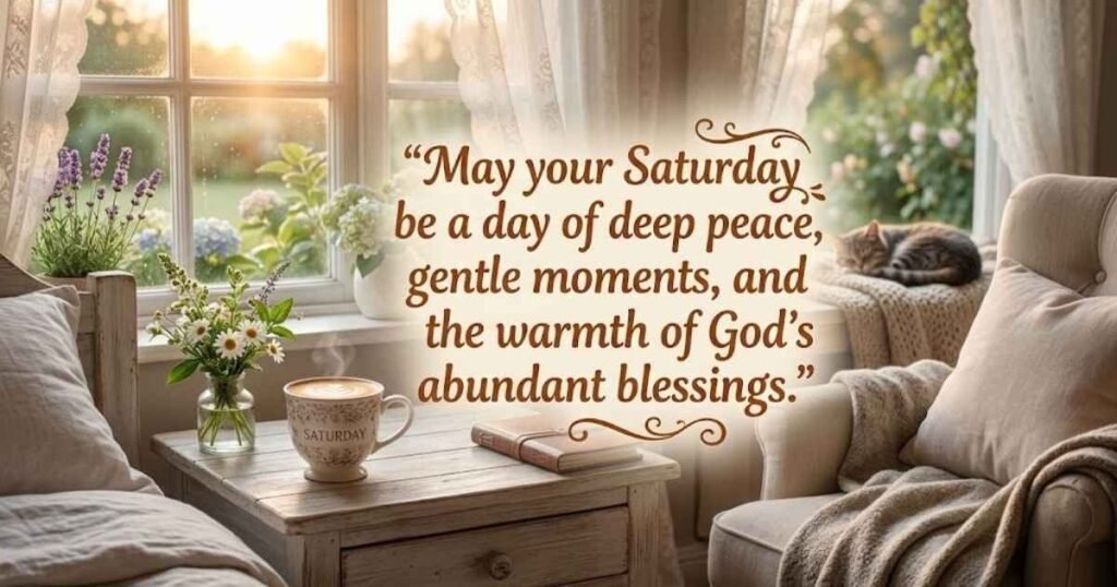 Uplifting Saturday Blessings for a Positive Weekend