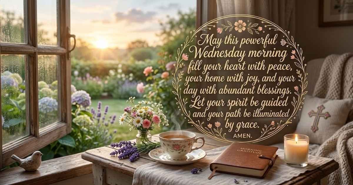Wednesday Morning Prayers and Blessings